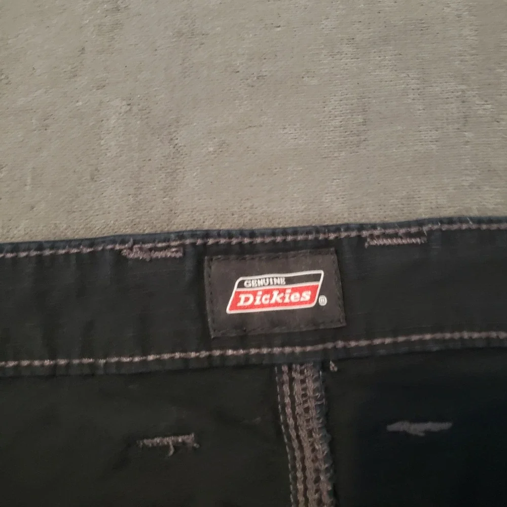 Genuine‎ Dickies Cargo Shorts Mens 40 Black Stretch Utility Workwear GR408RBK - Picture 4 of 9